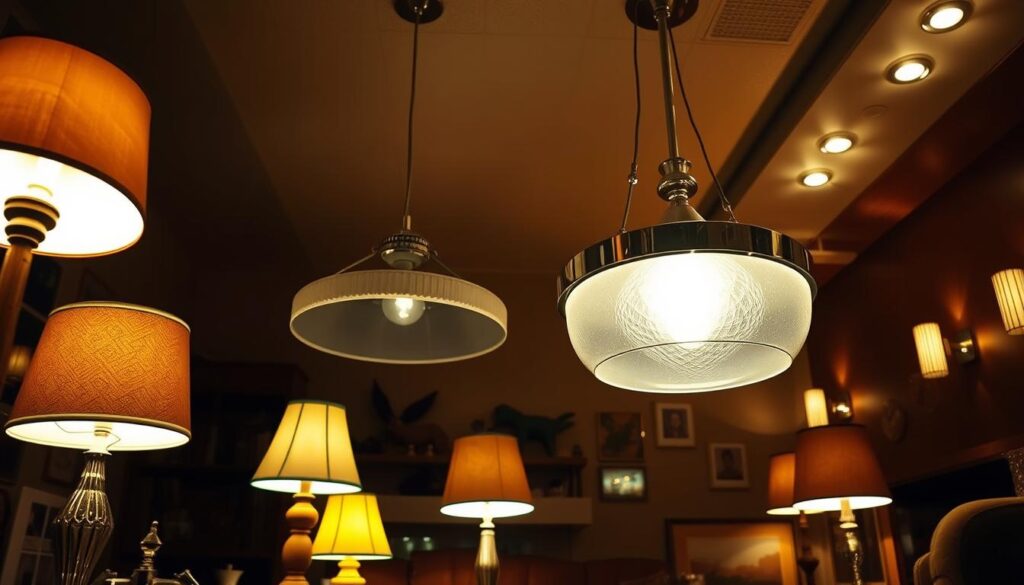 1970s retro lighting fixtures
