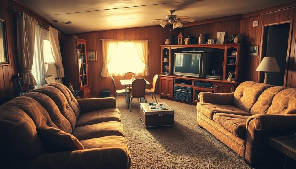 1980s mobile home furniture trends