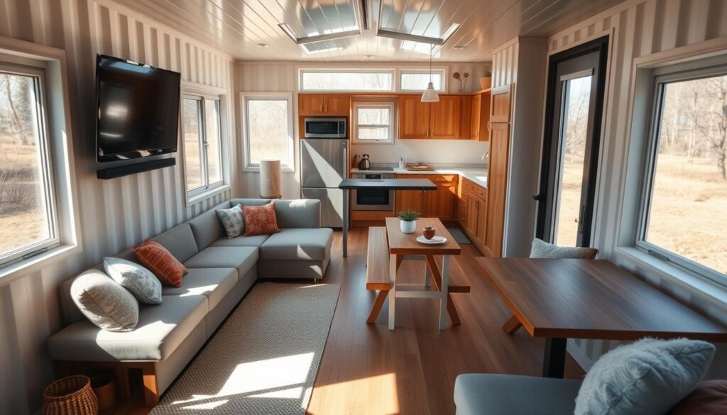 container home interior design