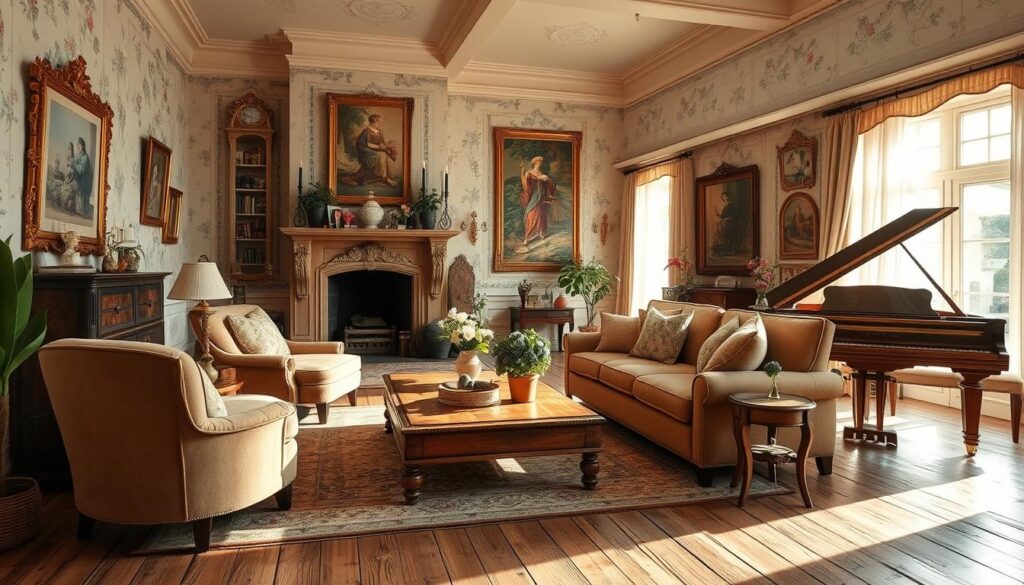 cozy French interior
