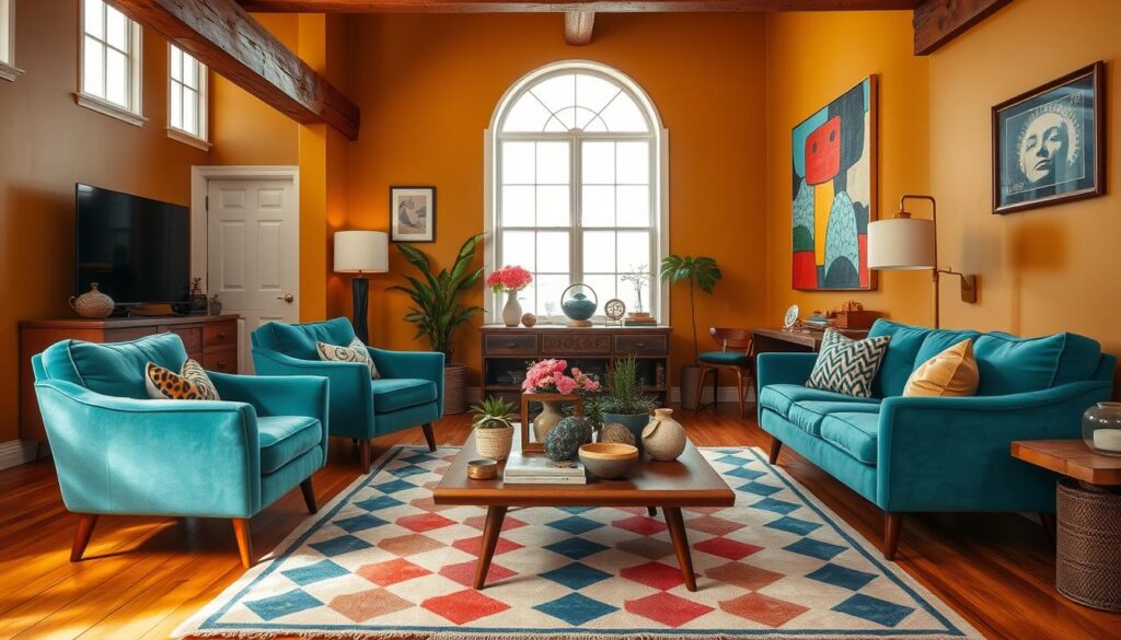 eclectic home interiors color scheme