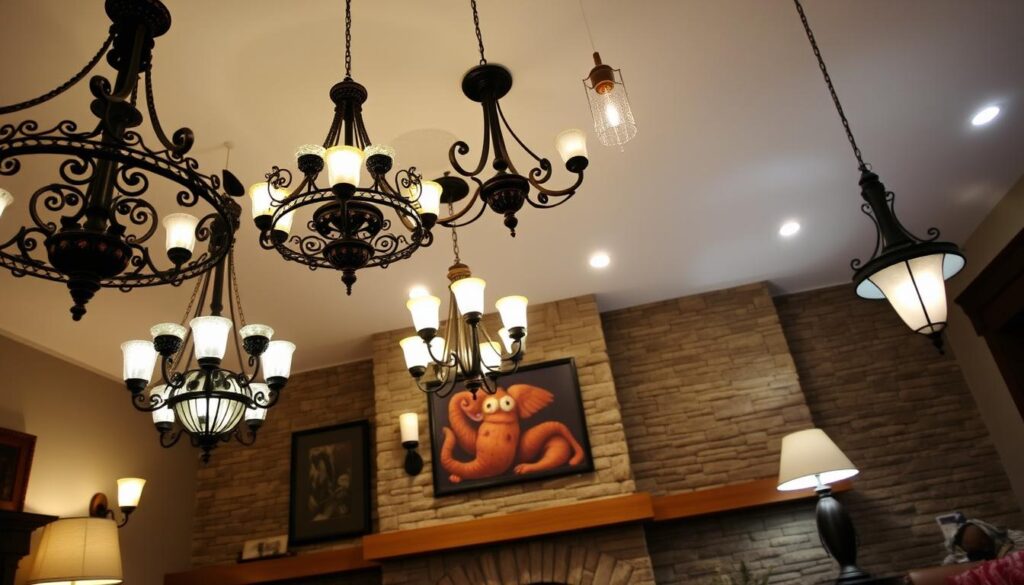 eclectic lighting fixtures
