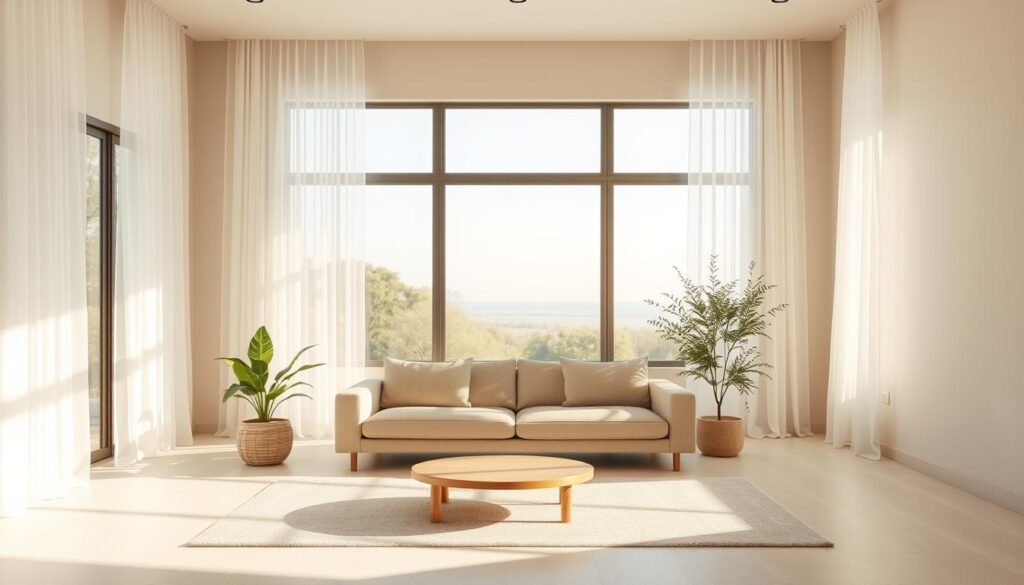 greige and natural light