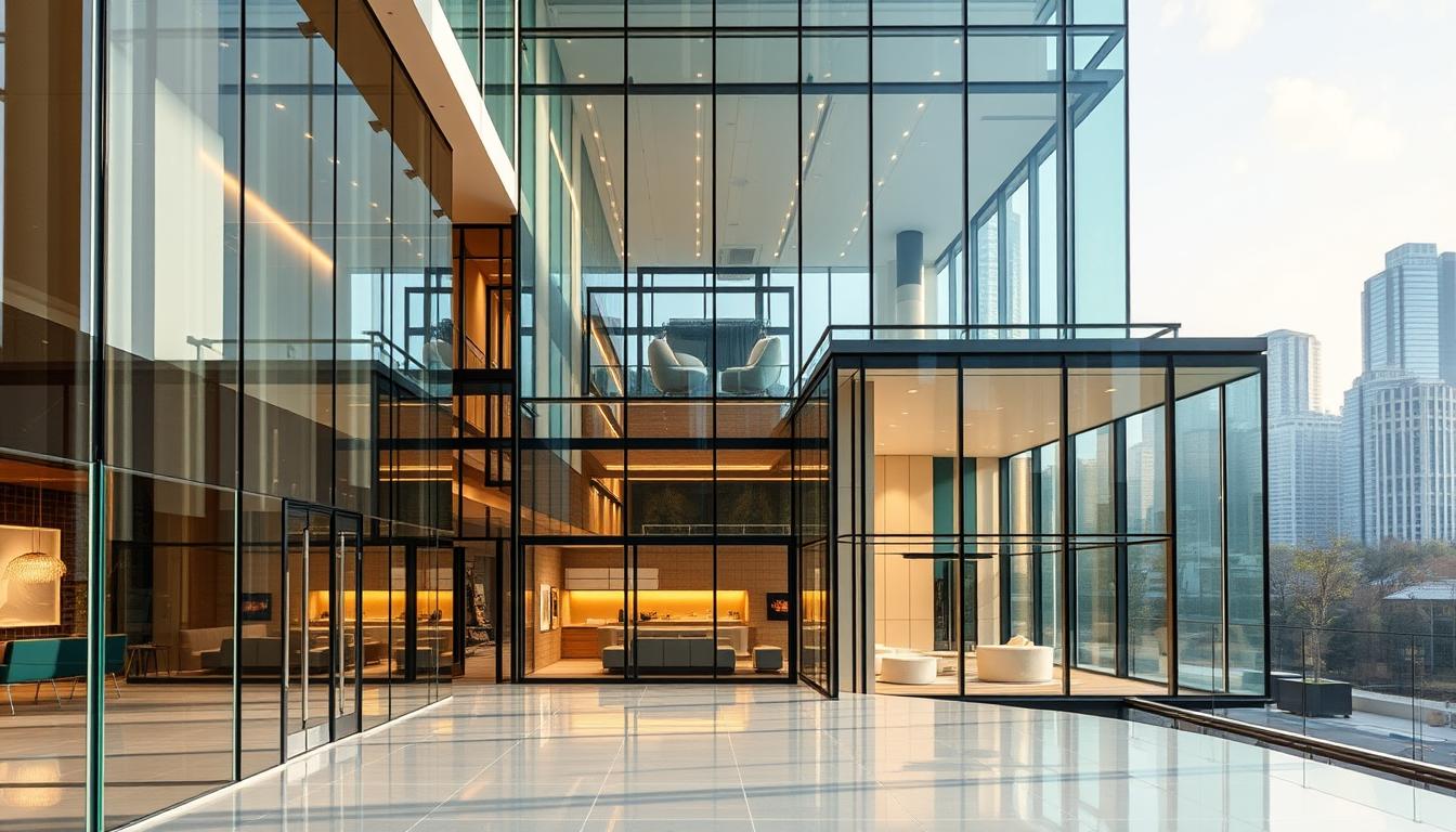 home interior glass design