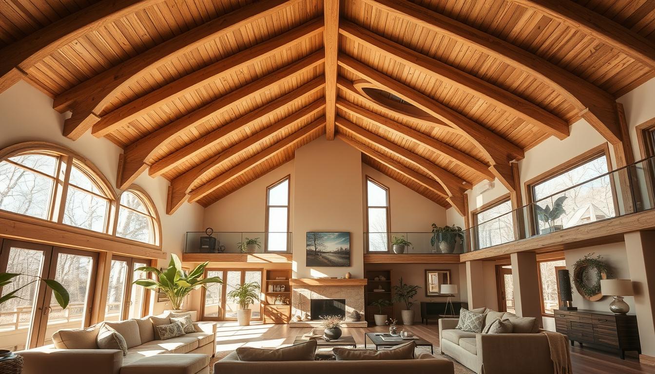 home interior roof design