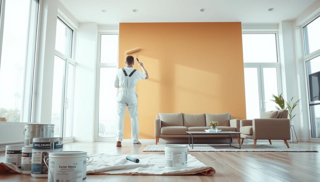 professional interior painting cost