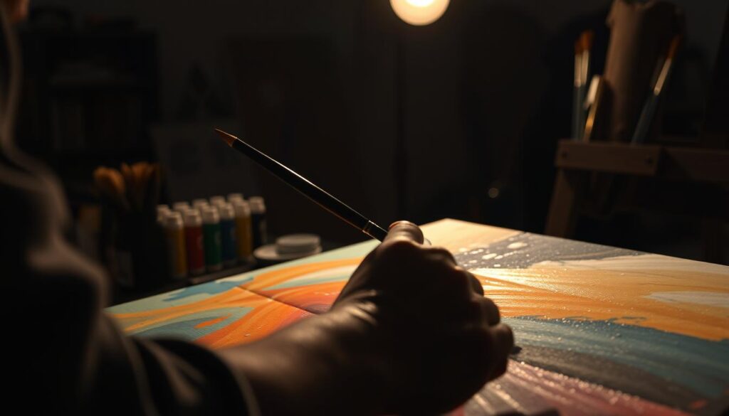 professional painters techniques