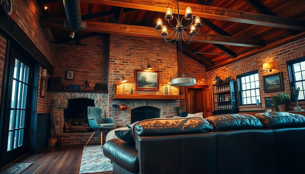 rustic metal home interiors