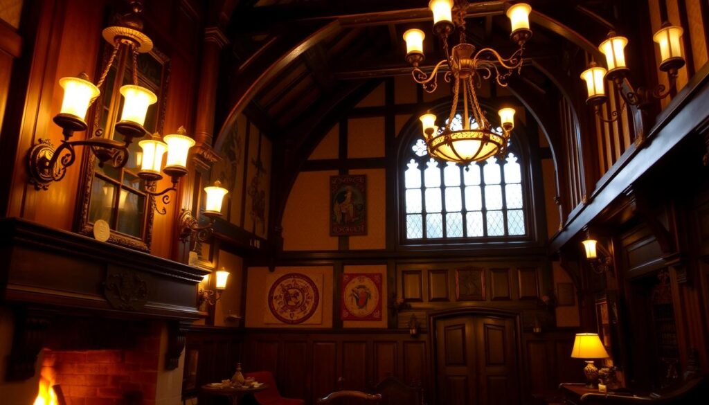tudor home lighting