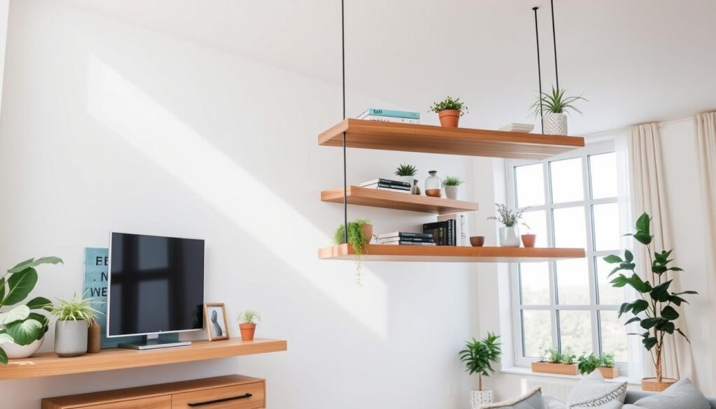 DIY Floating Shelves