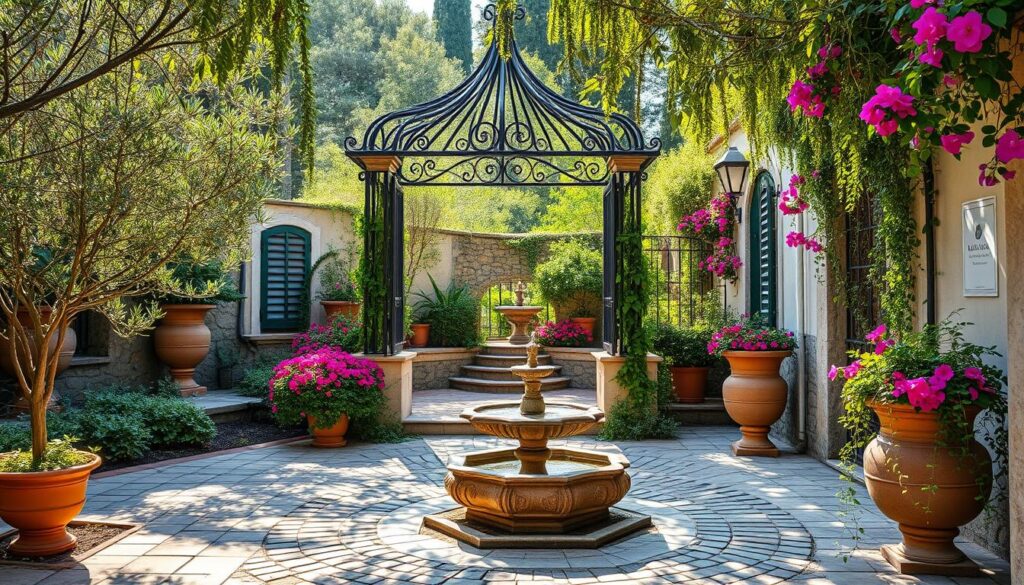 Mediterranean garden design