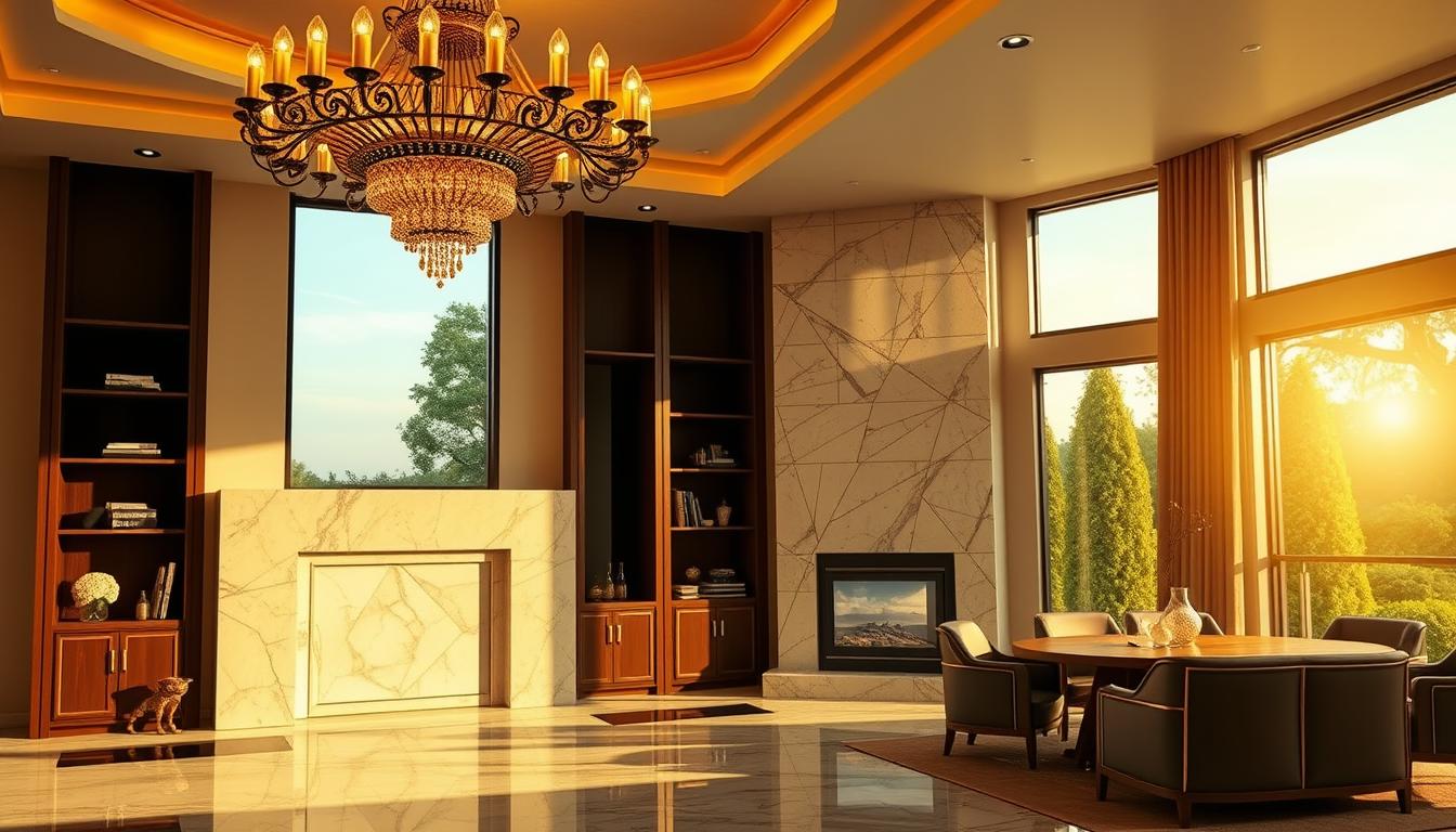 art deco home interior