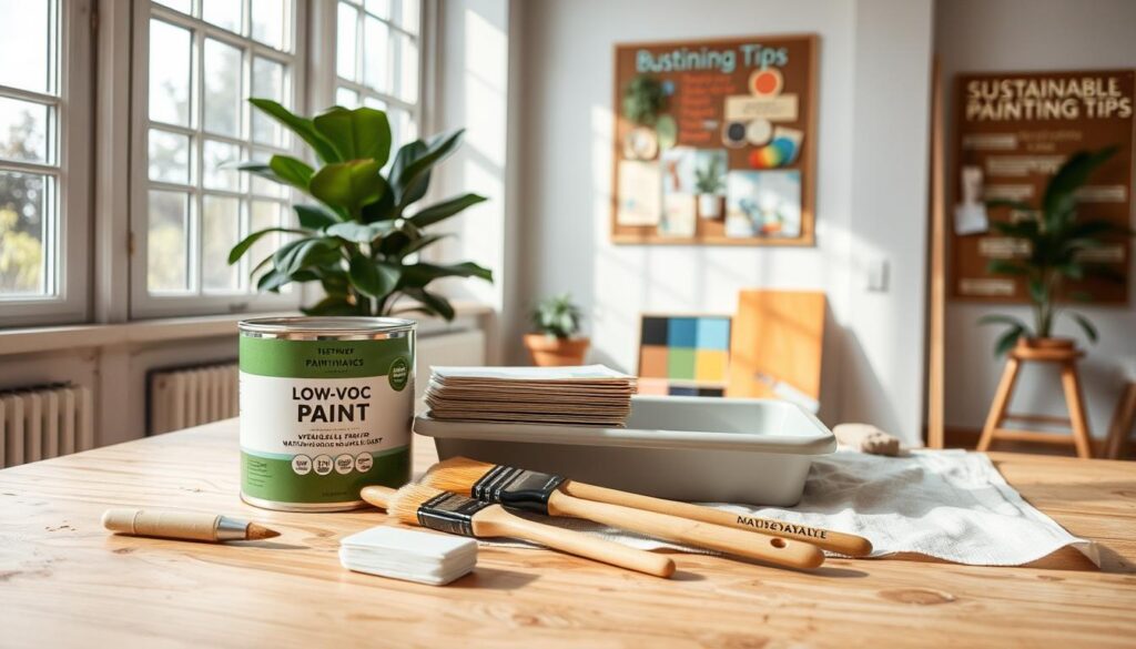 eco-friendly painting materials