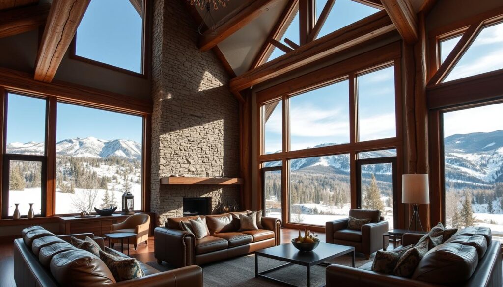 modern mountain home interiors