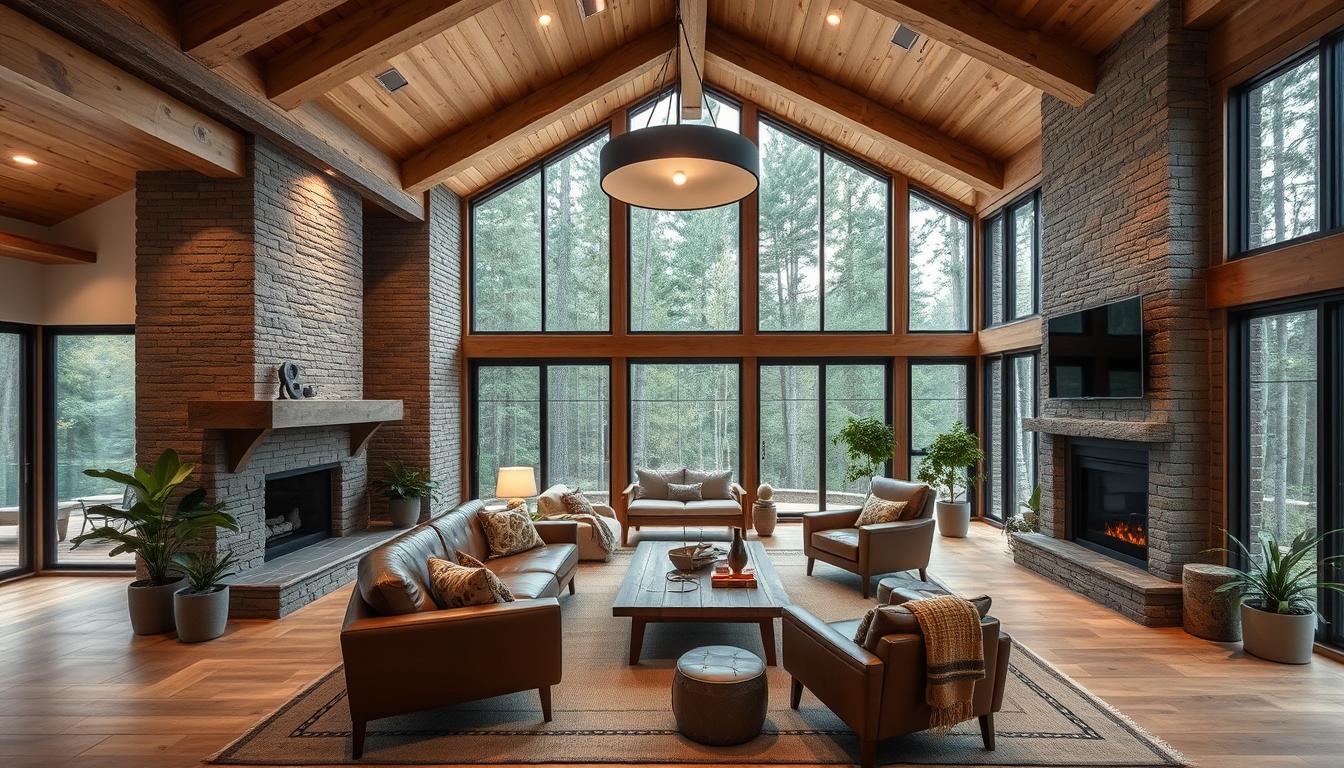 modern rustic homes interior