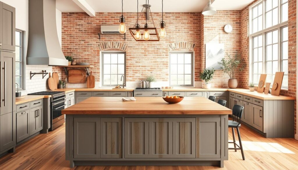 modern rustic kitchen design
