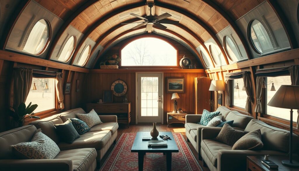 quonset hut living spaces