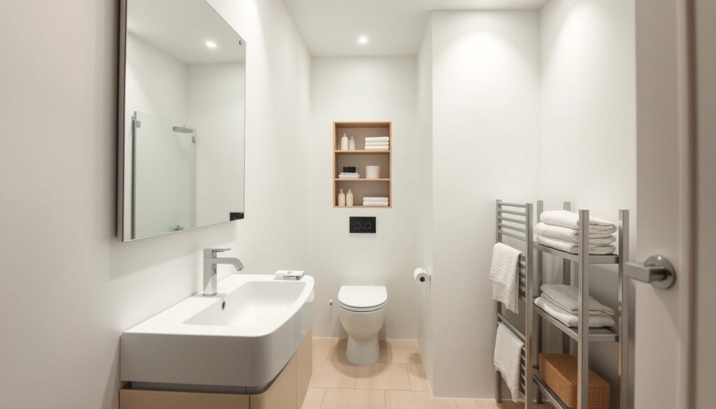 space-saving bathroom fixtures