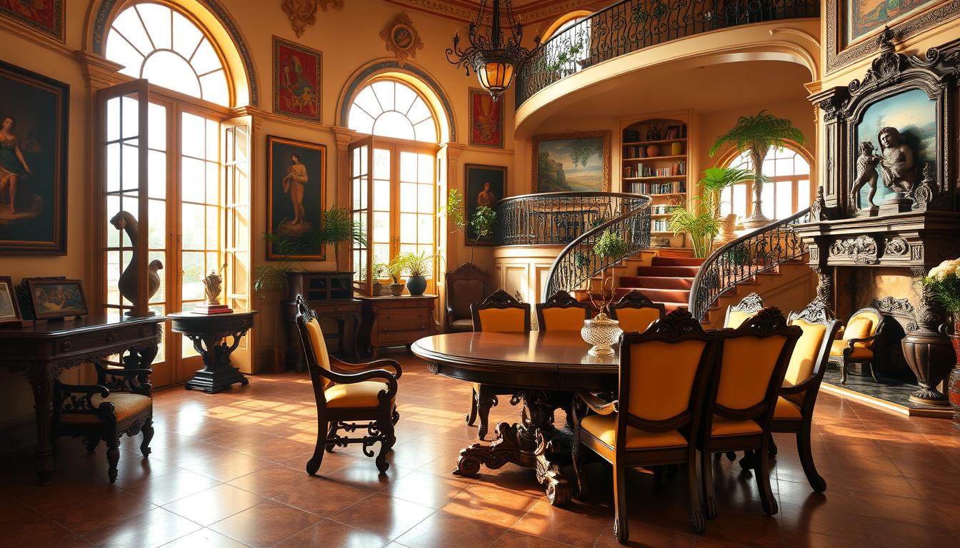 spanish home interior