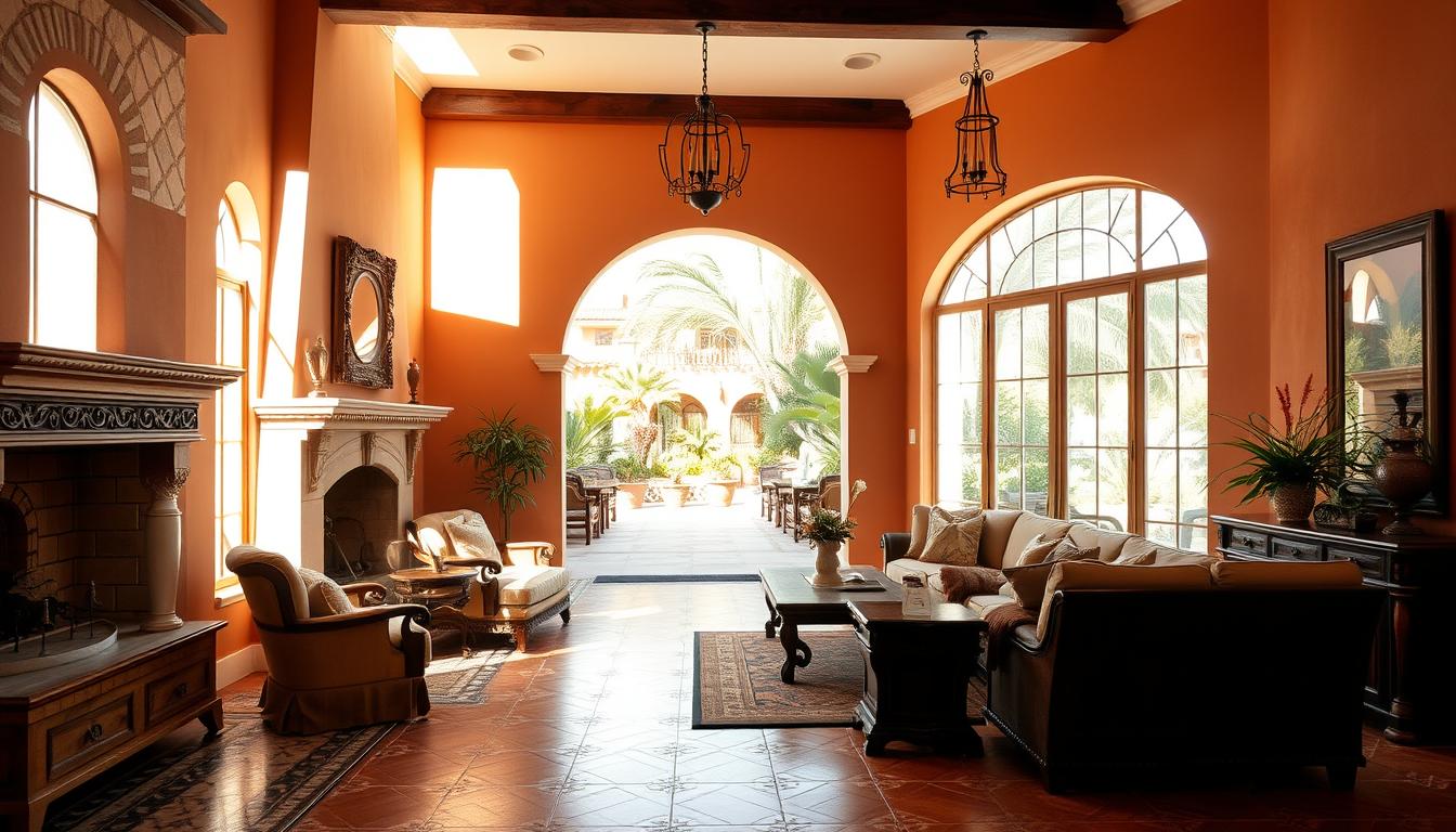 spanish style homes interior design
