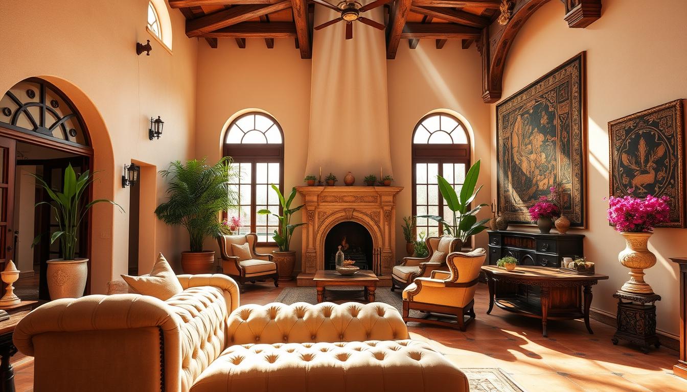 spanish style homes interior