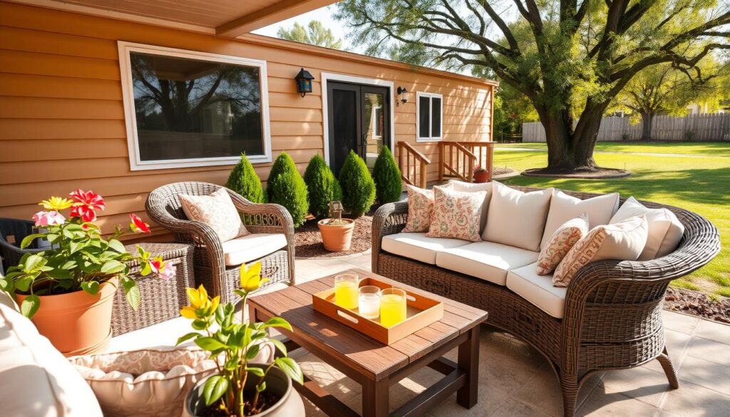 mobile home outdoor decor